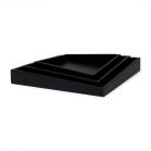SENZA Asymmetric trays /3 black - 3