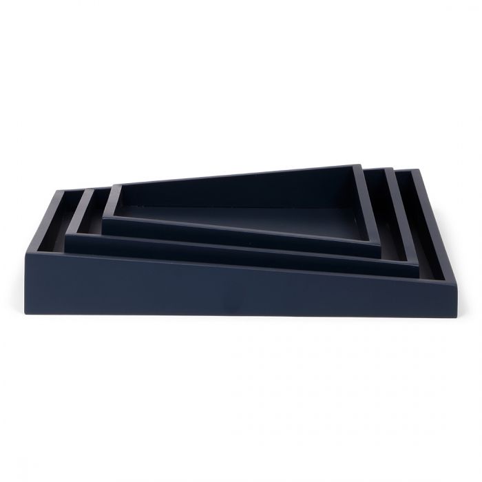 SENZA Asymmetric trays /3 dark blue - 1