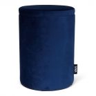 SENZA Fluwelen Opbergpoef Donker Blauw  - 2