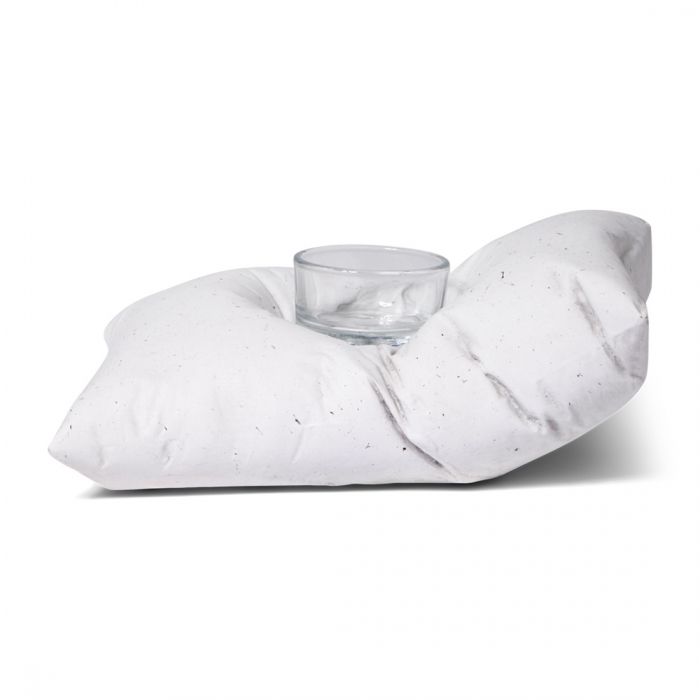 SENZA Pillow Tealight Holder Large White - 1