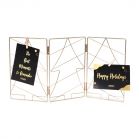 SENZA Metal Cardholder Frame Gold Small