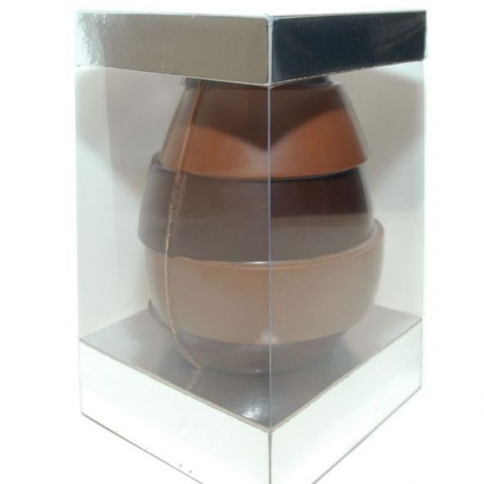 Chocolade Paasei 20 cm "Exclusive 2" - 1