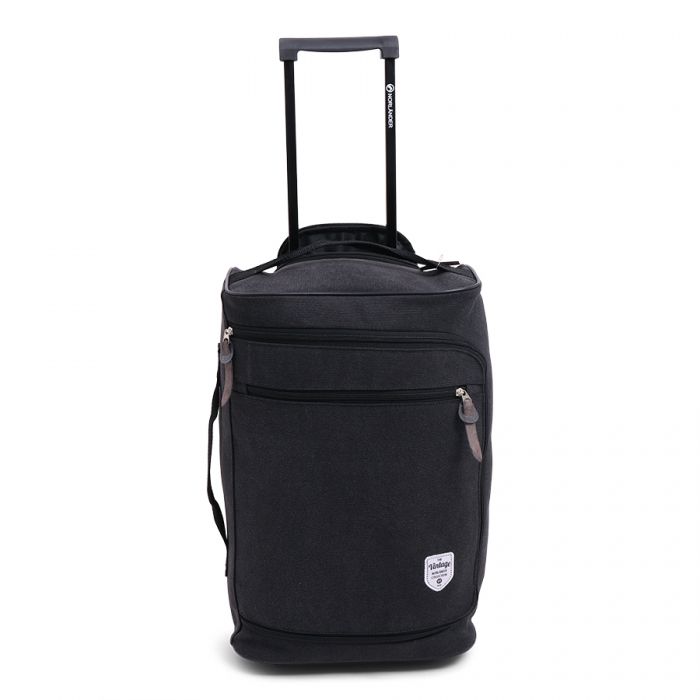 Lyon Trolley Canvas Washed Black - 1