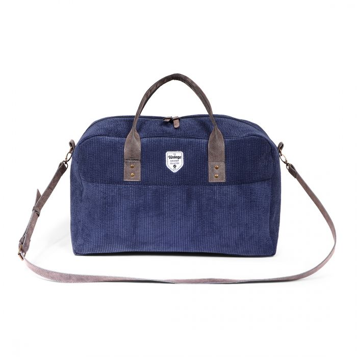 Vintage Ribble Weekendbag Blue - 1