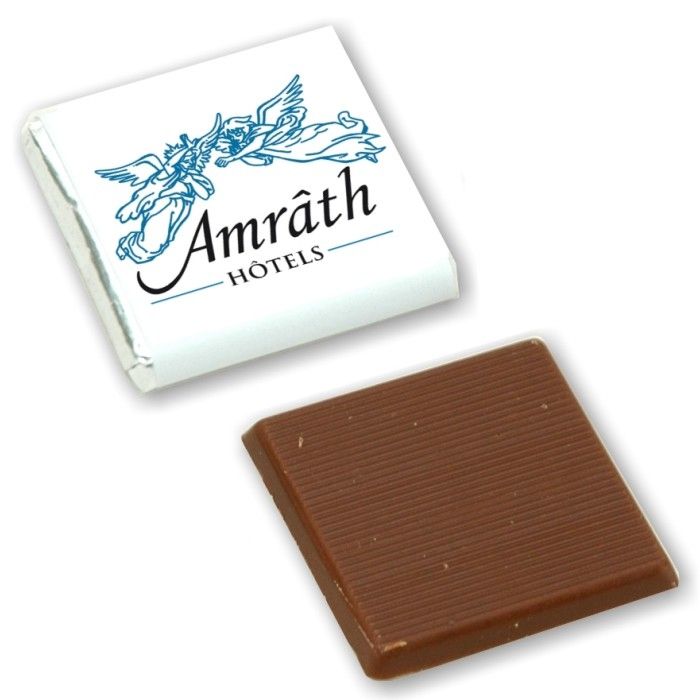 Napolitain chocolaatje, 5 gram met bedrukte wikkel - 1