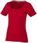 Bosey dames t-shirt met lage ronde hals en korte mouwen