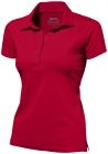 Let jersey dames polo met korte mouwen
