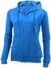 Open dames hoodie met ritssluiting