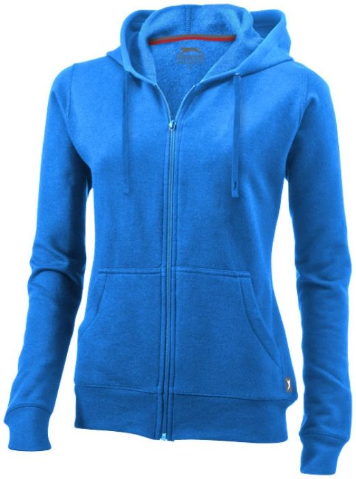 Open dames hoodie met ritssluiting - 1