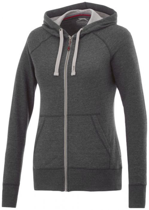 Groundie dames hoodie met ritssluiting - 1