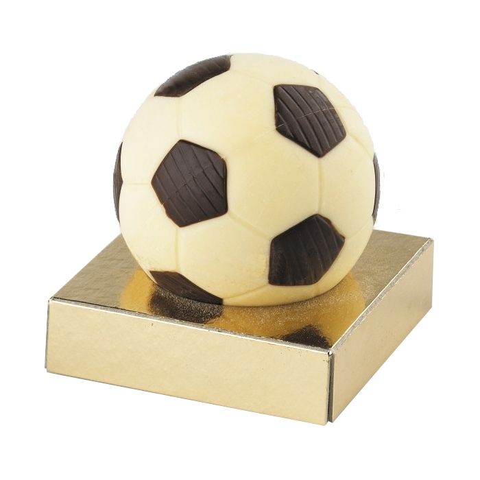 Voetbal 7 cm in geschenkdoos - 1