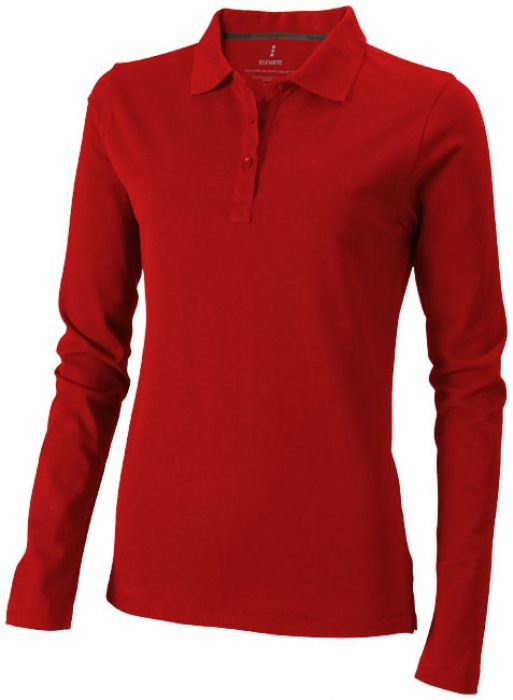 Dames polo met lange mouwen deals