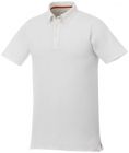 Atkinson button-down heren polo met korte mouwen