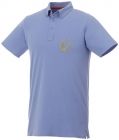 Atkinson button-down heren polo met korte mouwen - 3