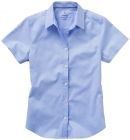 Manitoba oxford dames blouse met korte mouwen - 2