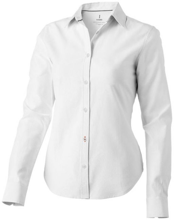 Vaillant oxford dames blouse met lange mouwen - 1