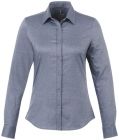 Vaillant oxford dames blouse met lange mouwen - 2