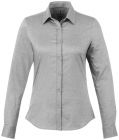 Vaillant oxford dames blouse met lange mouwen - 2