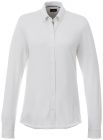 Bigelow piqué dames blouse met lange mouwen - 2