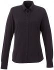 Bigelow piqué dames blouse met lange mouwen - 2