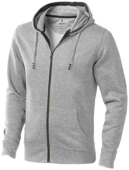 Arora heren hoodie met ritssluiting - 1