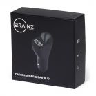 BRAINZ Car Earbud Black - 2