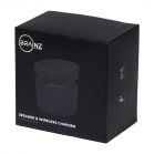 BRAINZ Speaker & Draadloze Oplader Zwart