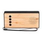 BRAINZ Powerbank+Speaker Bamboe - 1