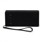 BRAINZ Powerbank+Speaker Zwart - 1