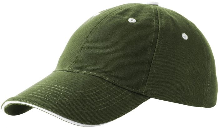 Brent 6 panel sandwich cap - 1