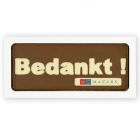 Bedankt chocolade 20 cm