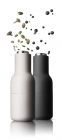 New Norm Bottle Grinder, set van 2 Small Met Stalen Dop,Limited Edition Ash/carbon