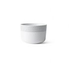 Dining Stitches voorraadpot met deksel medium Grijs