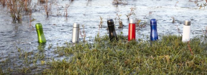 RVS dubbelwandige fles Quentin - 1