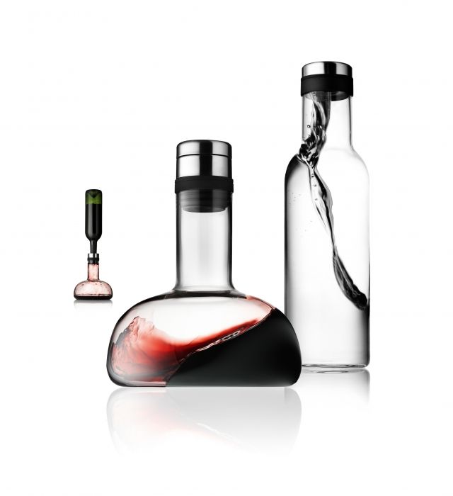 Winebreather&Water Bottle set-gelimiteerd Glas - 1