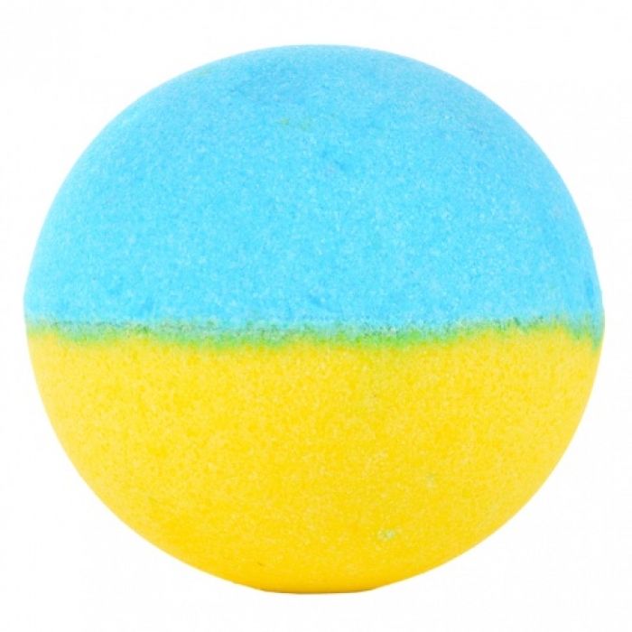 Fizzing bath balls - Double dip blue  - 1