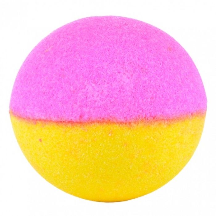 Fizzing bath balls - Double dip pink  - 1