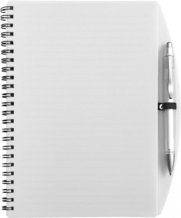 PU notitieboek met balpen Solana - 1