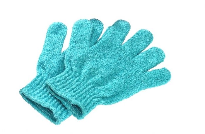 MARILENE Aqua japanese nylon scrubglove glitter S/2 - 1