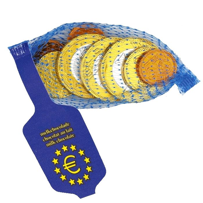 Chocolade munten zakje 30 gram - 1