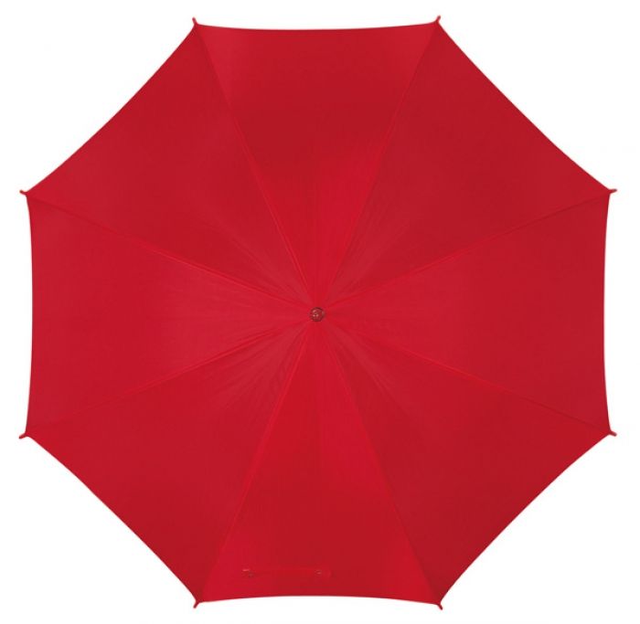 Autom. stick umbrella  Disco   red - 1