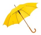 Autom.woodenshaft umbrella