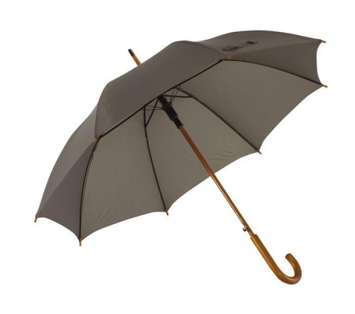 Autom.woodenshaft umbrella - 1