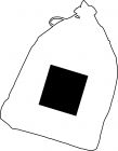Garment bag  Smoking 600 d  black - 516
