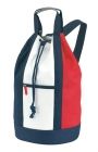 Sports bag Marina  600-D white/blue/red - 56