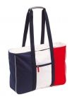 Sports bag Marina  600-D white/blue/red - 66