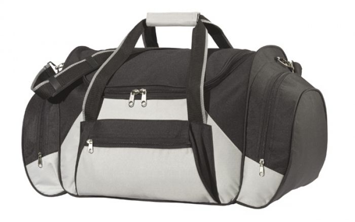 Travel bag 600-D  Island  black/grey - 1