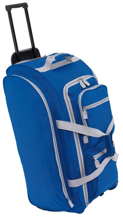 Trolley-travelbag  9P  600D  blue - 1
