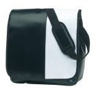 Shoulder Bag action PVC  black/white - 1