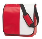 Shoulder Bag action PVC  red/white